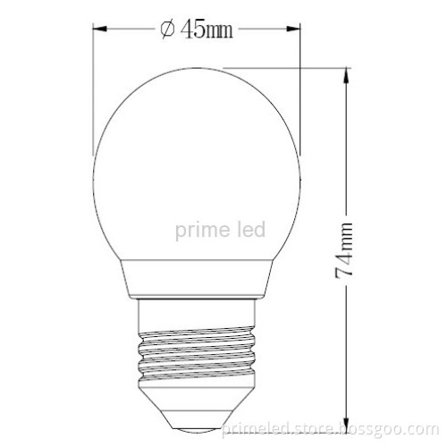 250lm 3w Led Bulb Lights 